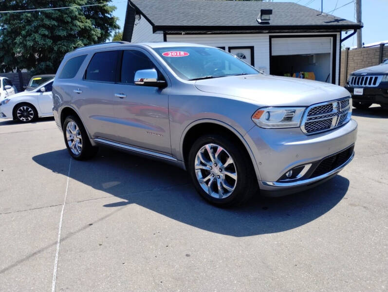 2018 Dodge Durango for sale at Triangle Auto Sales in Omaha NE