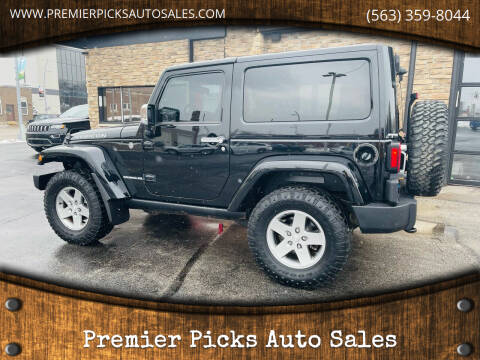 2012 Jeep Wrangler for sale at Premier Picks Auto Sales in Bettendorf IA