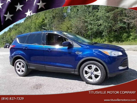 2014 Ford Escape for sale at Titusville Motor Company in Titusville PA