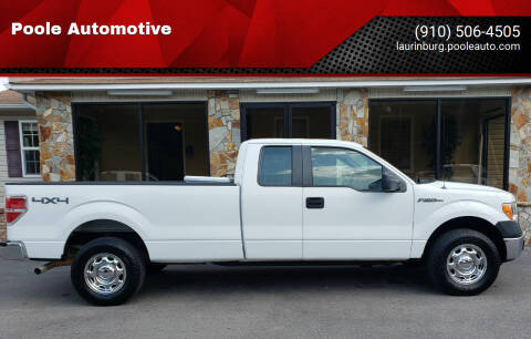 2013 Ford F-150 for sale at Poole Automotive in Laurinburg NC