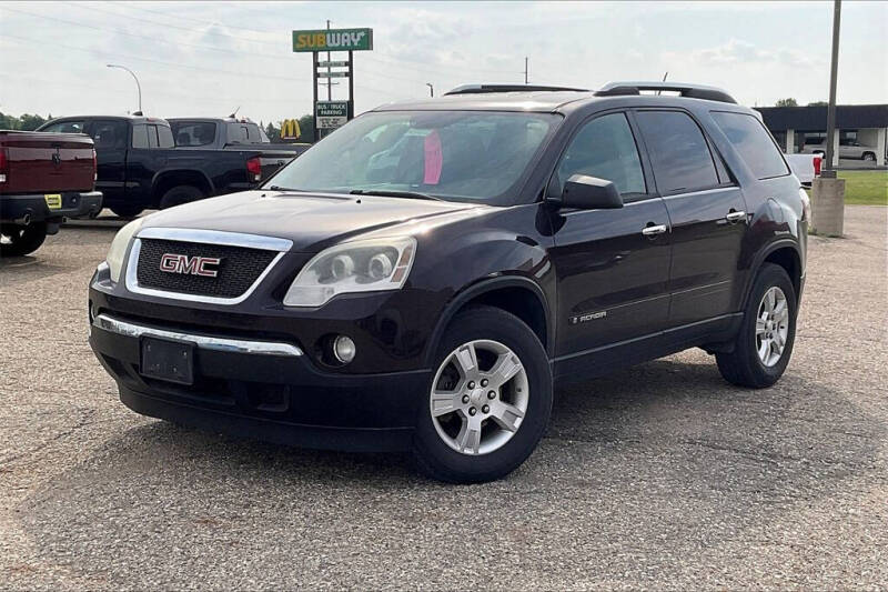 Used 2008 GMC Acadia SLE with VIN 1GKER137X8J284371 for sale in Montevideo, Minnesota