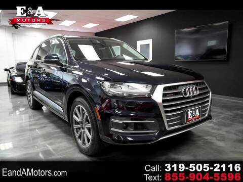 2017 Audi Q7 for sale at E&A Motors in Waterloo IA