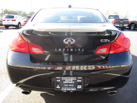 2009 Infiniti G37 Sedan x