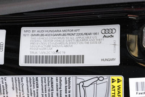 2012 Audi TTS 2.0T quattro Prestige