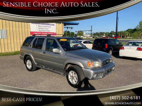 1999 Nissan Pathfinder for sale at Sensible Choice Auto Sales, Inc. in Longwood FL