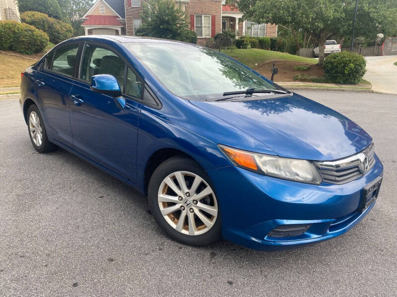 2012 Honda Civic for sale at Phoenix Motor Sales in Snellville GA