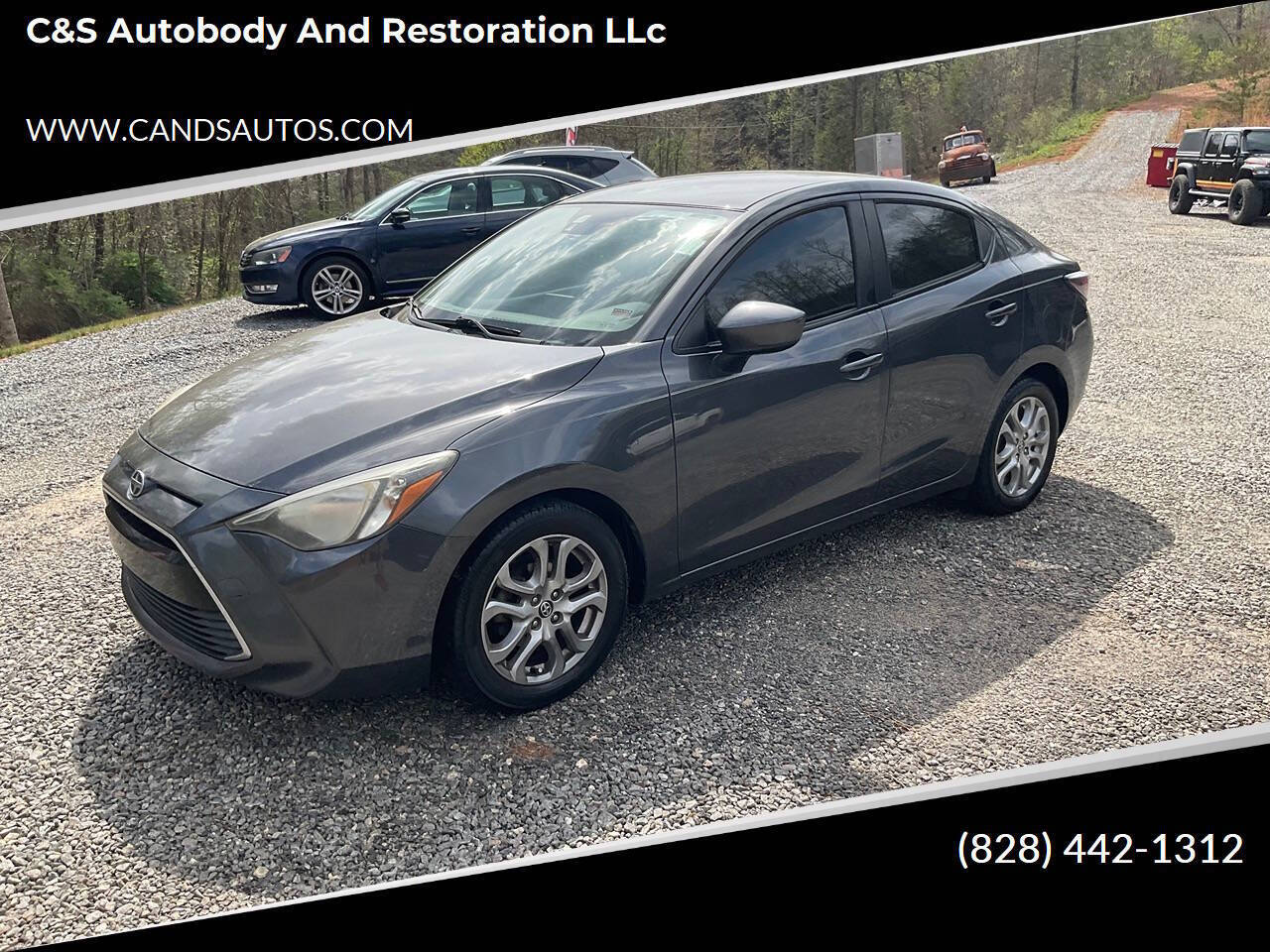 Dk. Gray 2016 Scion iA Base 4dr Sedan 6M 1