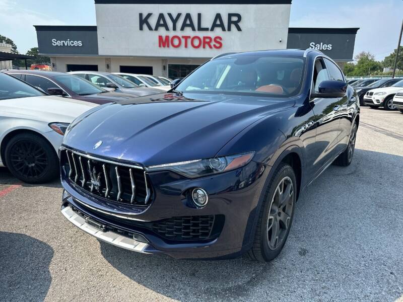 2017 Maserati Levante for sale at KAYALAR MOTORS in Houston TX