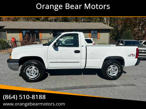 2003 Chevrolet Silverado 1500 for sale at Orange Bear Motors in Landrum SC
