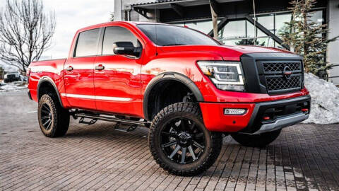 2021 Nissan Titan for sale at MUSCLE MOTORS AUTO SALES INC in Reno NV
