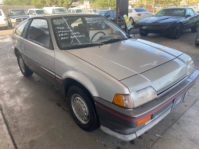 1987 Honda Civic CRX for sale at Buy-Fast Autos in Houston TX