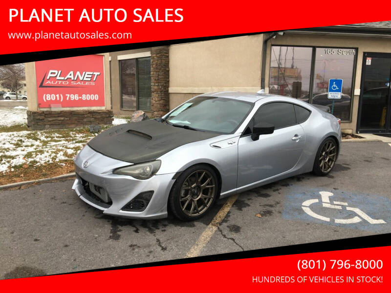 2015 Scion FR-S for sale at PLANET AUTO SALES in Lindon UT