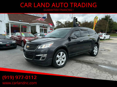 2017 Chevrolet Traverse for sale at CAR LAND  AUTO TRADING in Raleigh NC