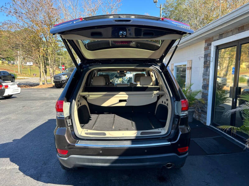 2017 Jeep Grand Cherokee Limited photo 35