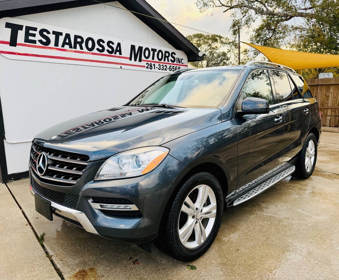 2013 Mercedes-Benz M-Class for sale at Testarossa Motors in League City, TX