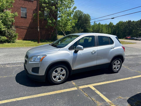 2016 Chevrolet Trax for sale at B & M Wheels Deals in Salisbury NC