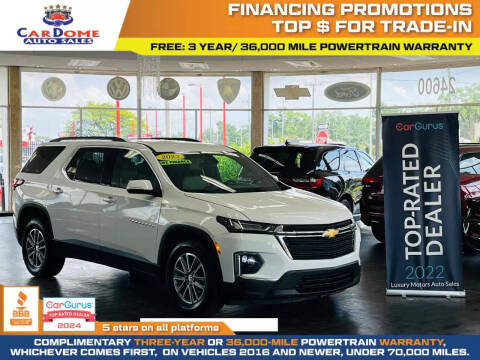 2023 Chevrolet Traverse for sale at CarDome in Detroit MI
