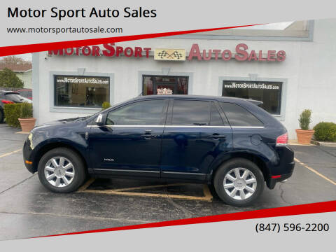 2008 Lincoln MKX for sale at Motor Sport Auto Sales in Waukegan IL
