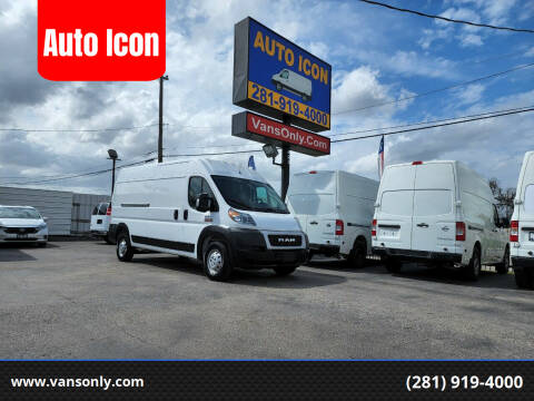 2019 RAM ProMaster Cargo for sale at Auto Icon in Houston TX