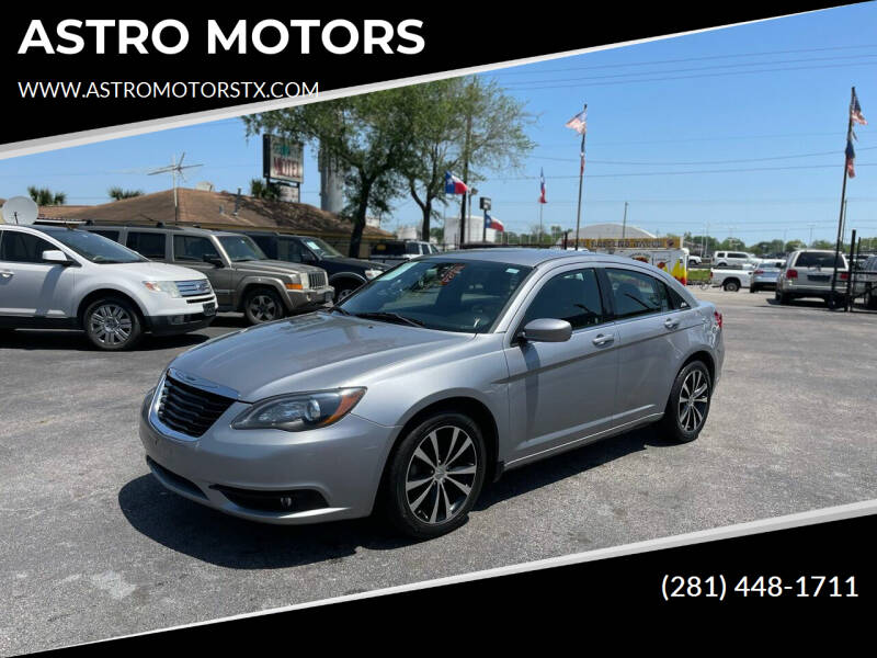 2014 Chrysler 200 for sale at ASTRO MOTORS in Houston TX