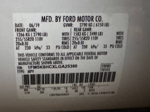 2020 Ford Explorer Platinum