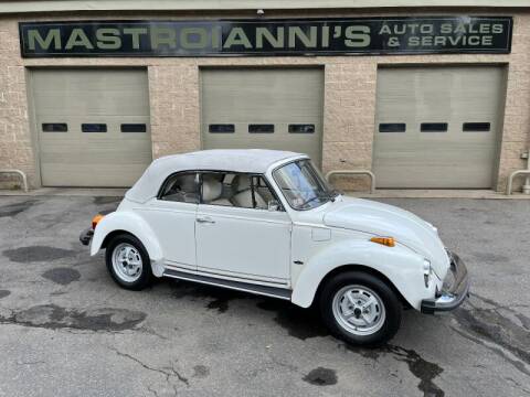 1978 Volkswagen Beetle for sale at Mastroianni Auto Sales in Palmer MA
