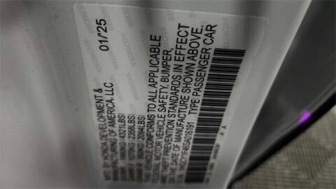 2025 Honda Accord SE