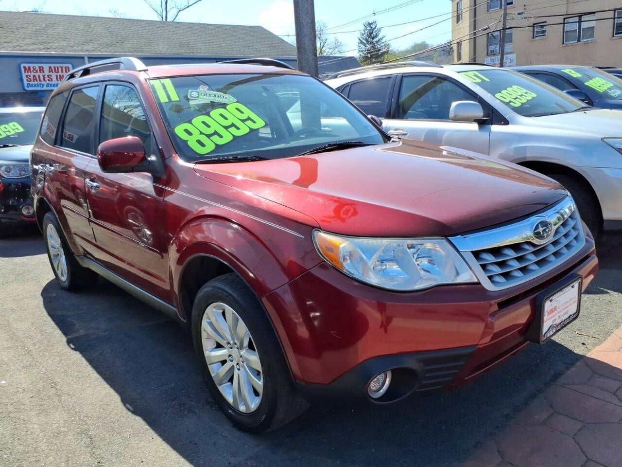 Red 2011 Subaru Forester 2.5X Premium AWD 2.5X Premium 4dr Wagon 4A 1