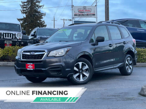 2018 Subaru Forester for sale at Real Deal Cars in Everett WA