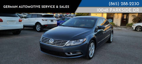2013 Volkswagen CC for sale at German Automotive Service & Sales in Knoxville TN