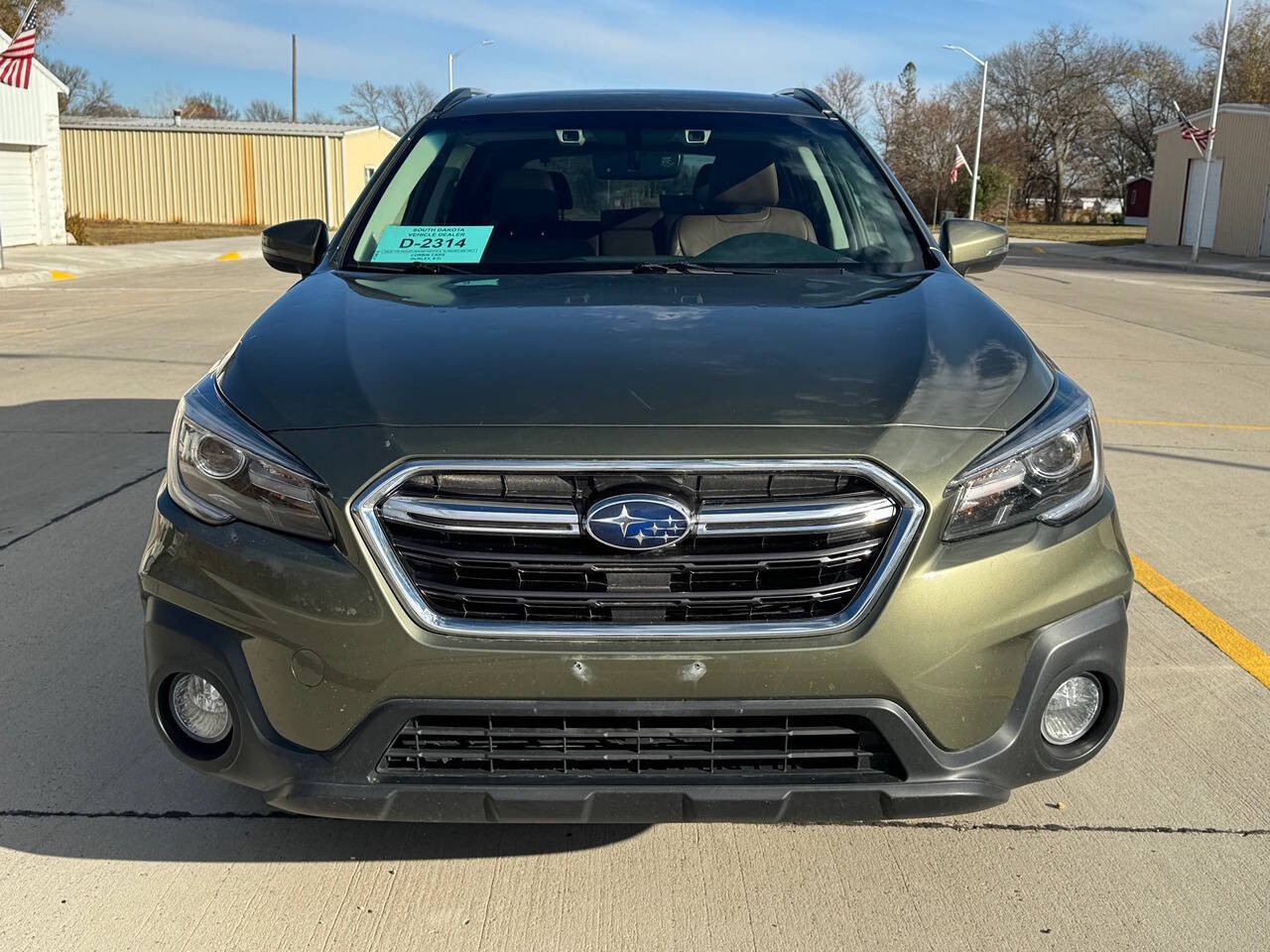 2018 Subaru Outback for sale at Corbin Cars in Hurley, SD