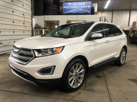 2018 Ford Edge for sale at T James Motorsports in Gibsonia PA