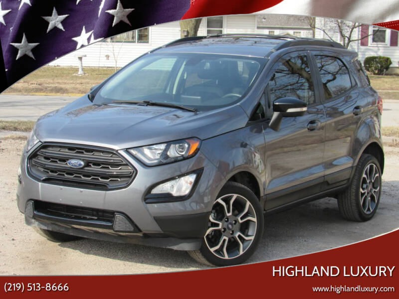 2019 Ford EcoSport for sale at Highland Luxury in Highland IN