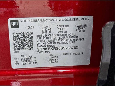 2025 Chevrolet Blazer RS