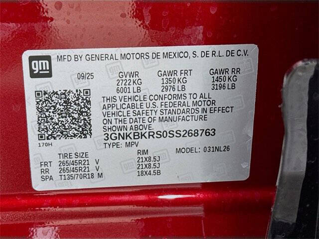 2025 Chevrolet Blazer RS