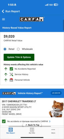 2017 Chevrolet Traverse LT