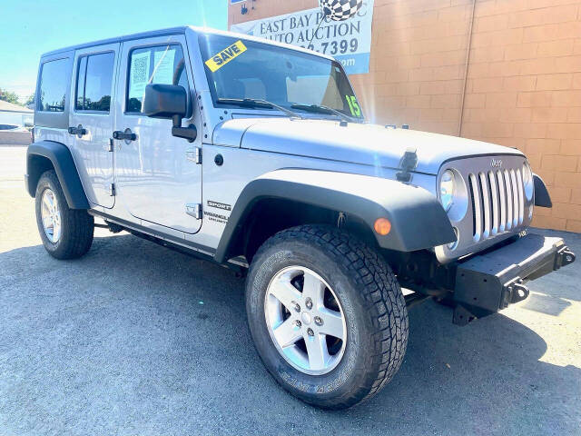 2015 Jeep Wrangler Unlimited for sale at East Bay Public Auto Auction in Antioch, CA