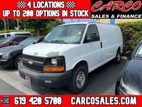 2011 Chevrolet Express for sale at CARCO SALES & FINANCE #3 in Chula Vista CA