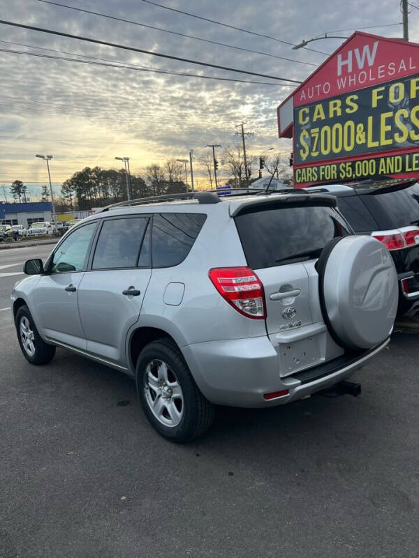 2011 Toyota RAV4 for sale at HW Auto Wholesale in Norfolk VA