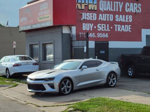 2018 Chevrolet Camaro for sale at RPM Quality Cars in Detroit MI