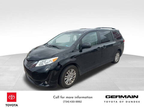 2013 Toyota Sienna for sale at GERMAIN TOYOTA OF DUNDEE in Dundee MI