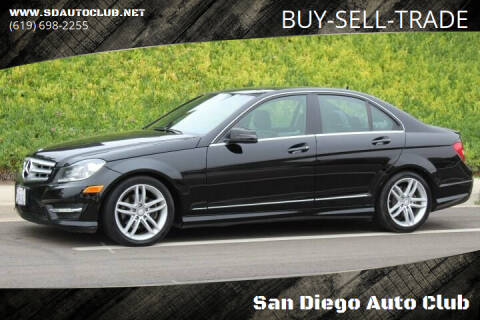 2013 Mercedes-Benz C-Class for sale at San Diego Auto Club in Spring Valley CA
