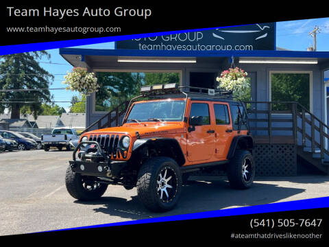 2013 Jeep Wrangler Unlimited for sale at Team Hayes Auto Group in Eugene OR