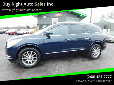 2016 Buick Enclave for sale at Buy Right Auto Sales Inc in Fort Wayne IN