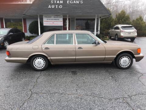 1988 Mercedes-Benz 560-Class for sale at STAN EGAN'S AUTO WORLD, INC. in Greer SC