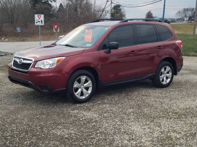 2015 Subaru Forester for sale at MT Pleasant Auto Sales in Mount Pleasant PA