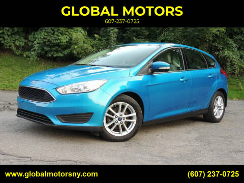 2017 Ford Focus for sale at GLOBAL MOTORS in Binghamton NY