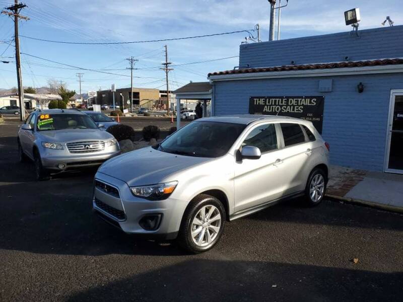 2015 Mitsubishi Outlander Sport for sale at The Little Details Auto Sales in Reno NV
