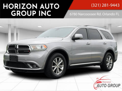 2014 Dodge Durango for sale at HORIZON AUTO GROUP INC in Orlando FL