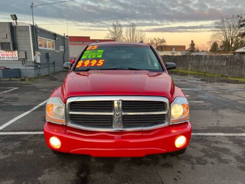 2005 Dodge Durango for sale at Low Price Auto and Truck Sales, LLC in Salem OR